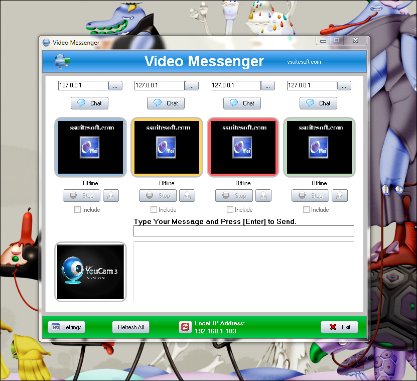 SSuite IM Video Chat software