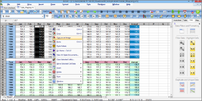 Screenshot of SSuite Office Accel Spreadsheet. This office suite contains all the necessary software applications to get anyone started immediately... from a hard working student, the casual home user, to even an office worker on a budget. Each application has a very easy to use menu structure and its listed features are limited to just 3-levels deep for quick access, unlike most new ribbon interfaces. Also included is a professional peer-to-peer video phone for LAN and internet communications.Updated for the latest Dekstop, Laptop, and Surface Pro tablets.